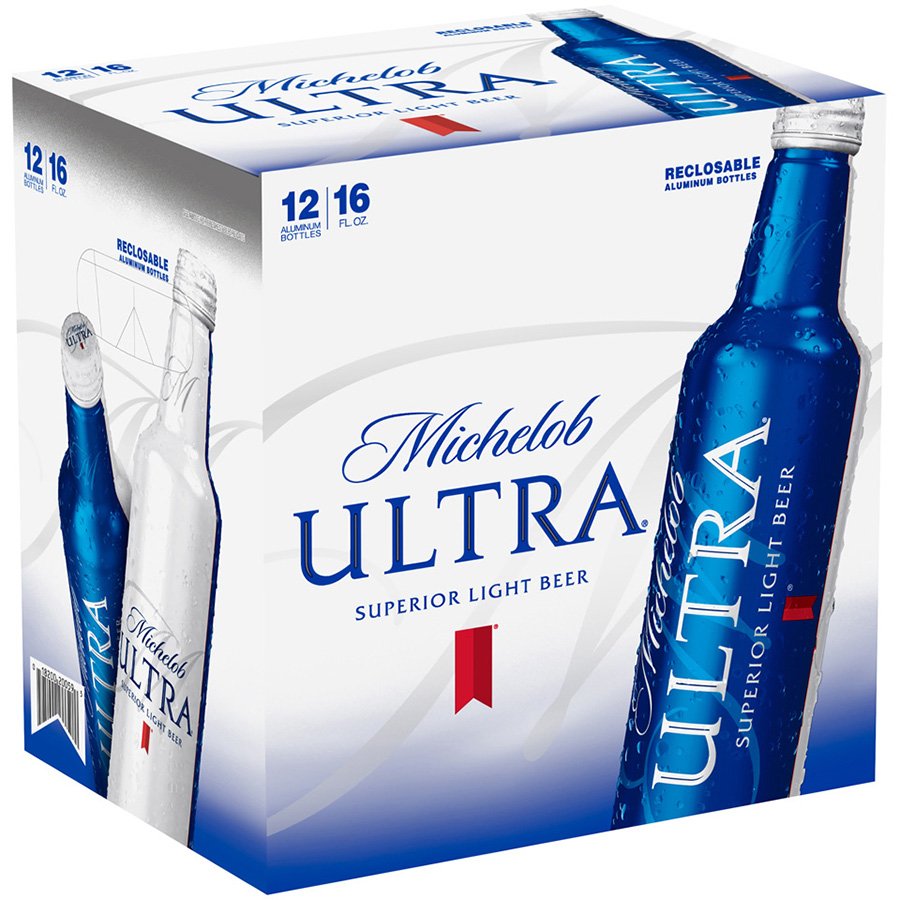 images/beer/DOMESTIC, IMPORTED BEER, OTHERS BEERS/Michelob ULTRA 12pk 16oz Aluminum.jpg